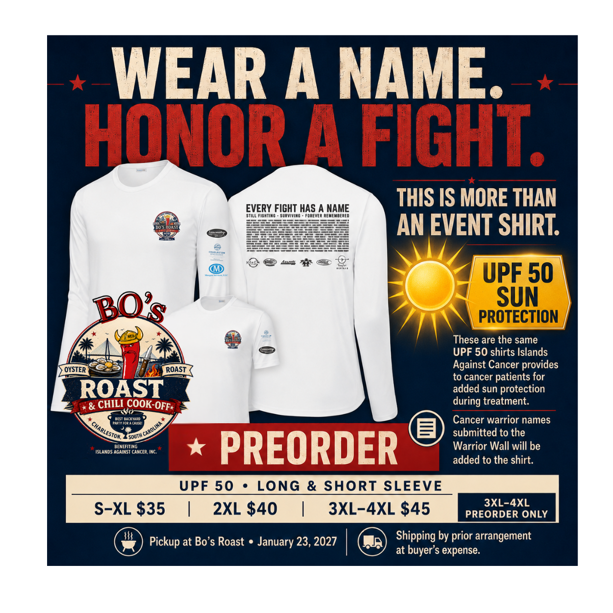 Bo’s Roast Warrior sunshirt preorder